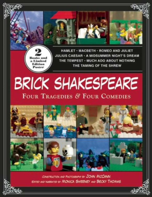 Brick Shakespeare : Four Tragedies & Four Comedies, Hardback Book