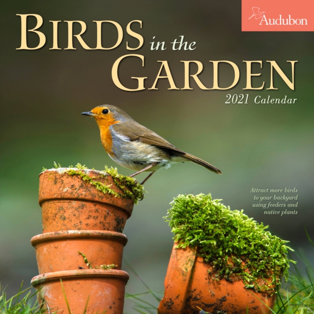 2021 Audubon Birds in the Garden Wall Calendar, Calendar Book