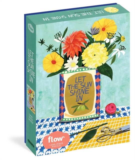 Let the Sun Shine In 1,000-Piece Puzzle : (Flow) for Adults Families Picture Quote Mindfulness Game Gift Jigsaw 26 3/8” x 18 7/8”, Multiple-component retail product Book