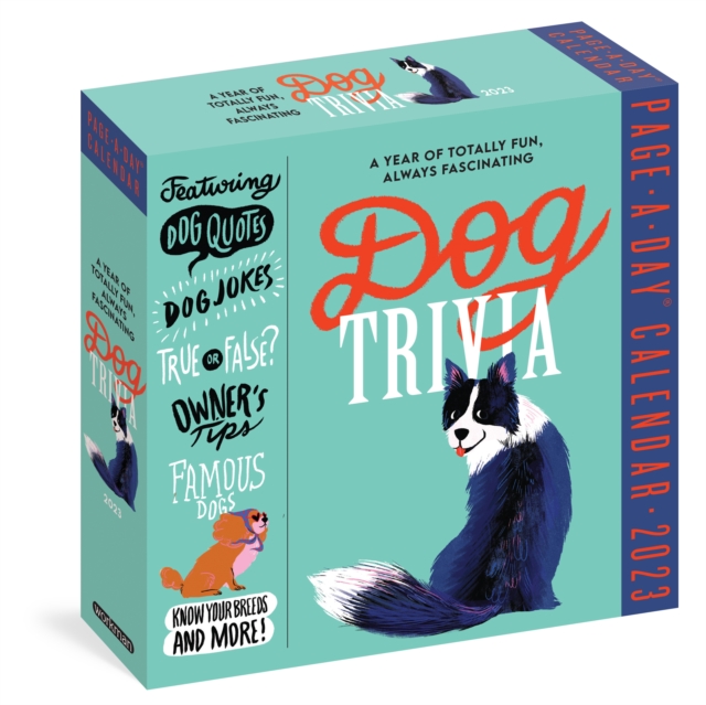 Dog Trivia Page-A-Day Calendar 2023, Calendar Book Dog Trivia Page-A-Day Calendar 2023, Calendar Book
