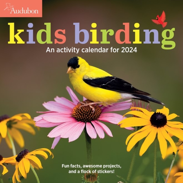 Audubon Kids Birding Wall Calendar 2024, Calendar Book