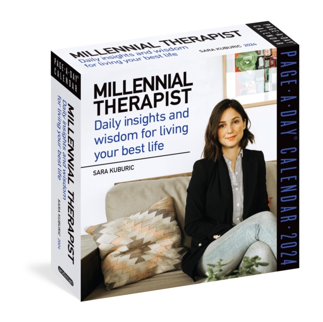 Millennial Therapist Page-A-Day Calendar 2024 : Daily Insights and Wisdom for Living Your Best Life, Calendar Book