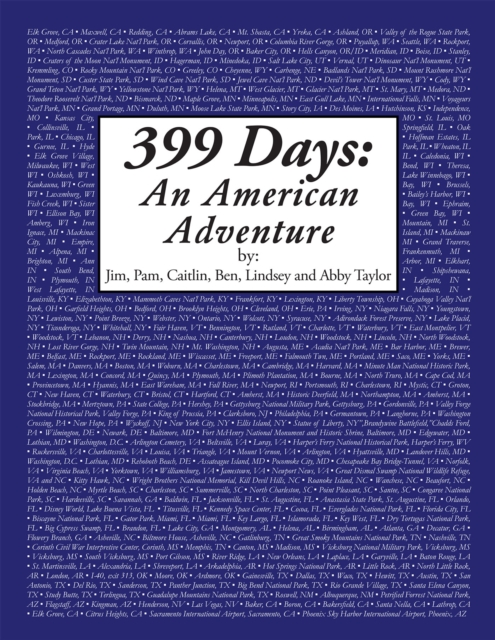 399 Days : An American Adventure, EPUB eBook
