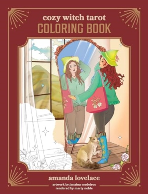 Cozy Witch Tarot Coloring Book, Paperback / softback Book