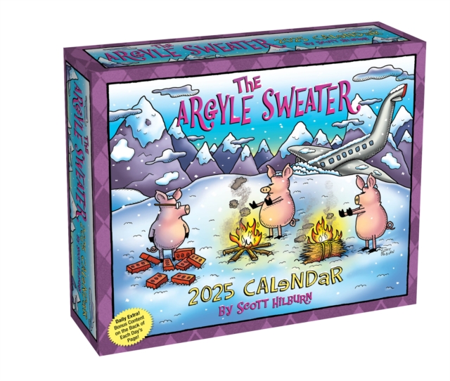 The Argyle Sweater 2025 Day-to-Day Calendar, Calendar Book