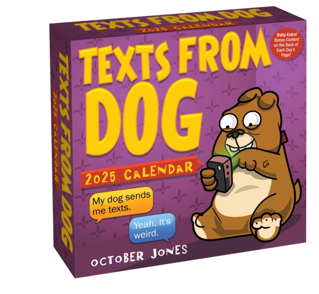 Texts from Dog 2025 Day-to-Day Calendar, Calendar Book