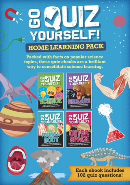 Science Home Learning Pack : Fun, quiz-based learning for core home school science topics!, EPUB eBook