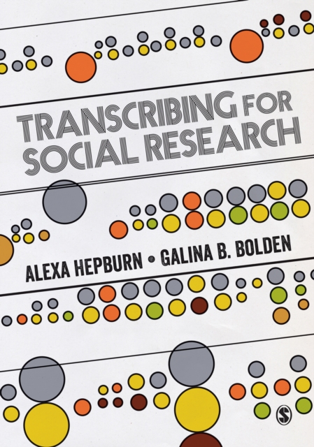 Transcribing for Social Research, PDF eBook