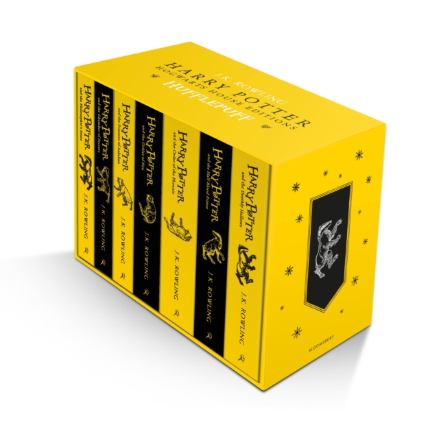 Harry Potter Hufflepuff House Editions Paperback Box Set, Multiple-component retail product Book