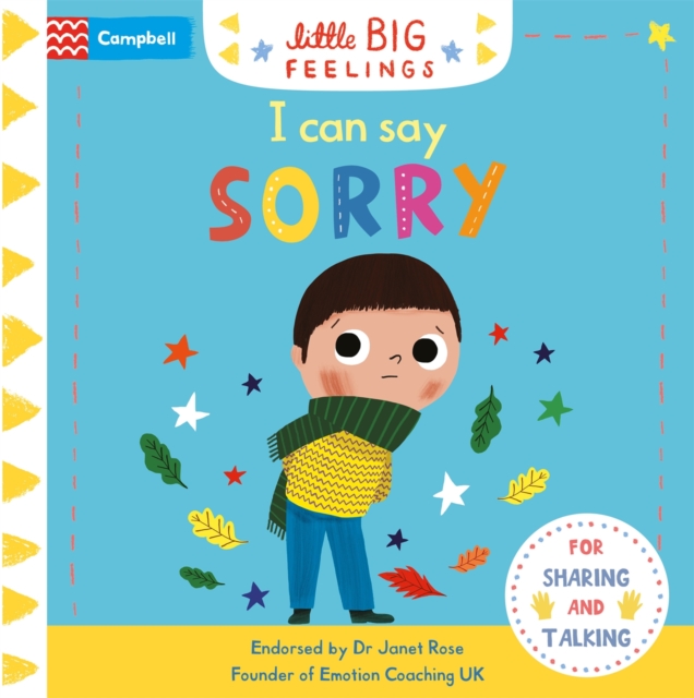 I Can Say Sorry, Board book Book