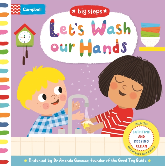 Let's Wash Our Hands : Bathtime and Keeping Clean, Board book Book