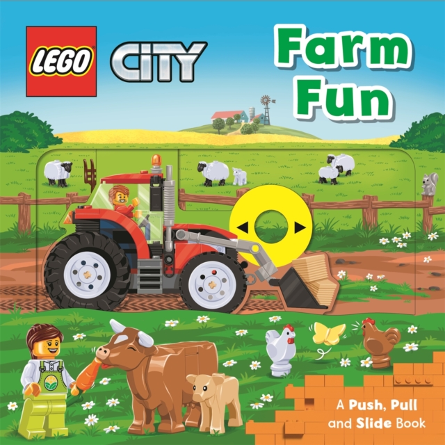 LEGO® City. Farm Fun : A Push, Pull and Slide Book, Board book Book
