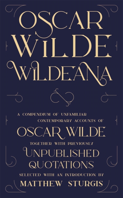Wildeana (riverrun editions), Paperback / softback Book