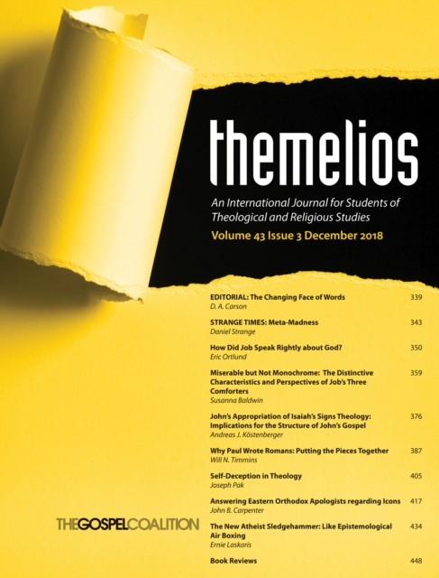 Themelios, Volume 43, Issue 3, PDF eBook