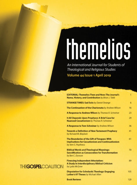 Themelios, Volume 44, Issue 1, PDF eBook