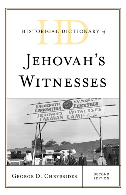 Historical Dictionary of Jehovah's Witnesses, EPUB eBook