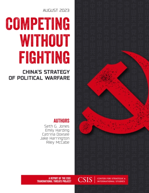 Competing without Fighting : China's Strategy of Political Warfare, EPUB eBook