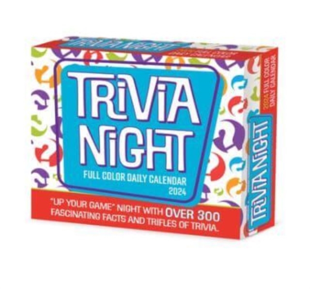 Trivia Night 2024 6.2 X 5.4 Box Calendar, Calendar Book