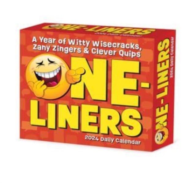 One-Liners 2024 6.2 X 5.4 Box Calendar, Calendar Book