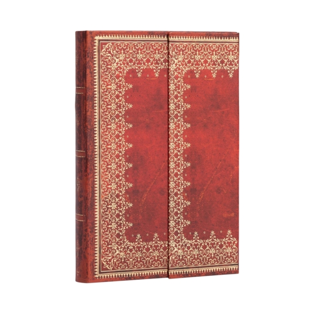 Foiled (Old Leather Collection) Mini Lined Hardcover Journal, Hardback Book