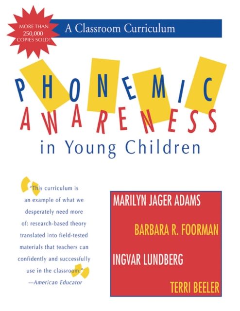 Phonemic Awareness in Young Children, Spiral bound Book