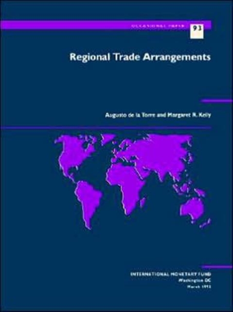 Regional Trade Arrangements : Occasional Paper, No. 93, Paperback / softback Book