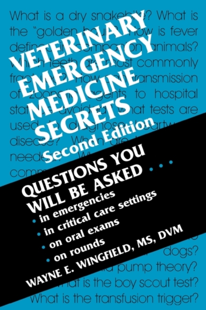 Veterinary Emergency Medicine Secrets, Paperback / softback Book