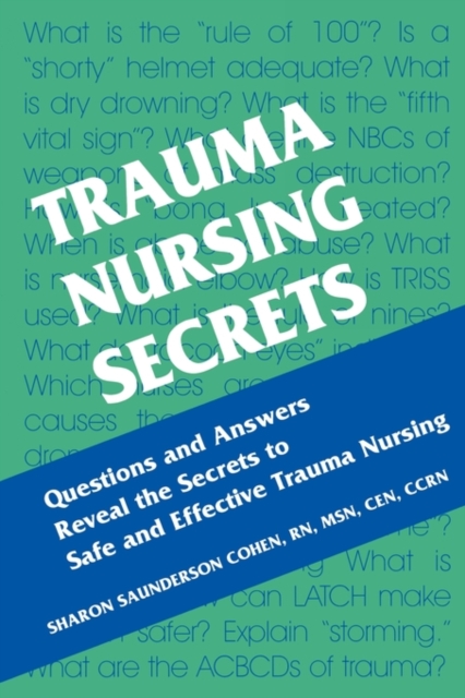 Trauma Nursing Secrets, Paperback / softback Book