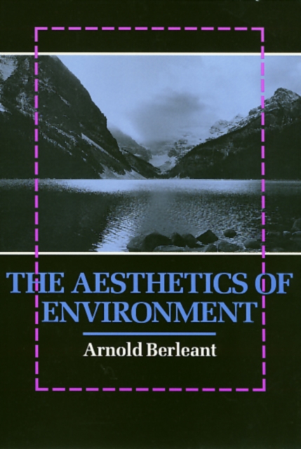 The Aesthetics of Environment, Paperback / softback Book