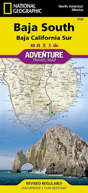 Baja California, South, Mexico : Travel Maps International Adventure Map, Sheet map, folded Book