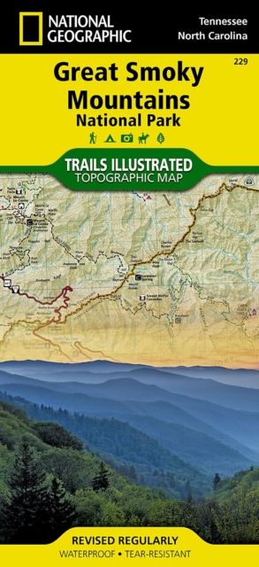 Great Smoky Mountains National Park : Trails Illustrated National Parks, Sheet map, folded Book