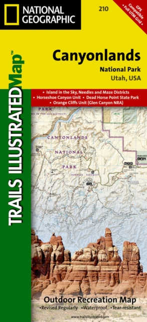 Canyonlands National Park : Trails Illustrated National Parks, Sheet map, folded Book