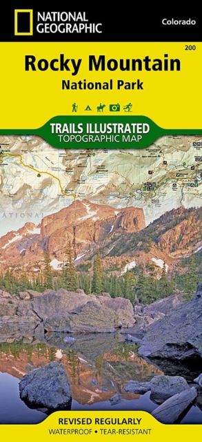 Rocky Mountain National Park : Trails Illustrated National Parks, Sheet map, folded Book