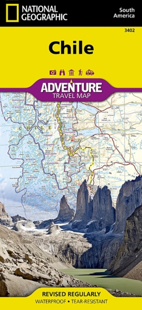 Chile : Travel Maps International Adventure Map, Sheet map, folded Book