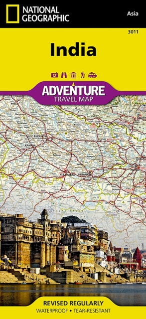 India : Travel Maps International Adventure Map, Sheet map, folded Book