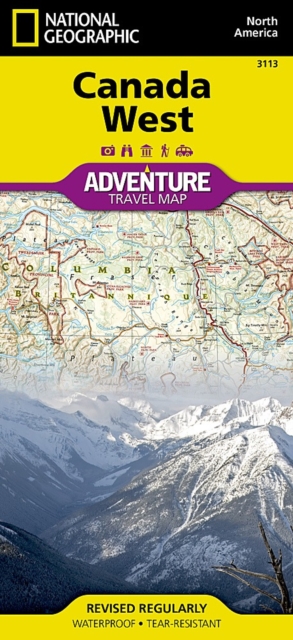 Canada West : Travel Maps International Adventure Map, Sheet map, folded Book