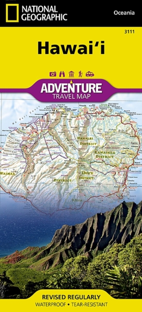 Hawaii : Travel Maps International Adventure Map, Sheet map, folded Book