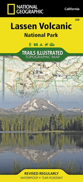 Lassen Volcanic National Park : Trails Illustrated National Parks, Sheet map, folded Book