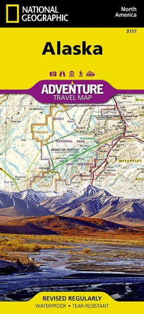 Alaska, Sheet map, folded Book