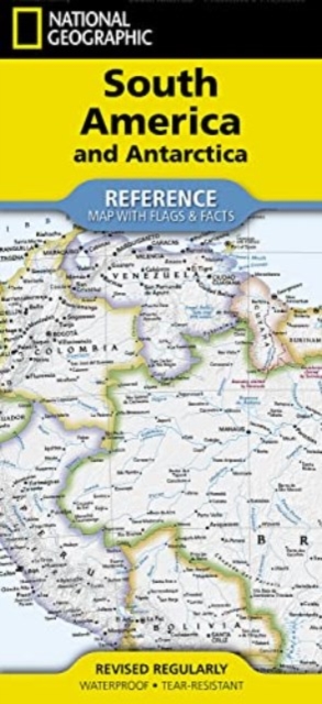 National Geographic South America and Antarctica Map (Folded with Flags and Facts), Other cartographic Book