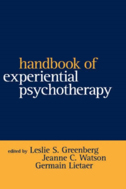 Handbook of Experiential Psychotherapy, Hardback Book
