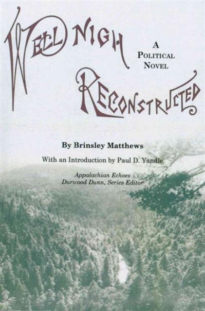 Well-Nigh Reconstructed : A Political Novel, Paperback / softback Book