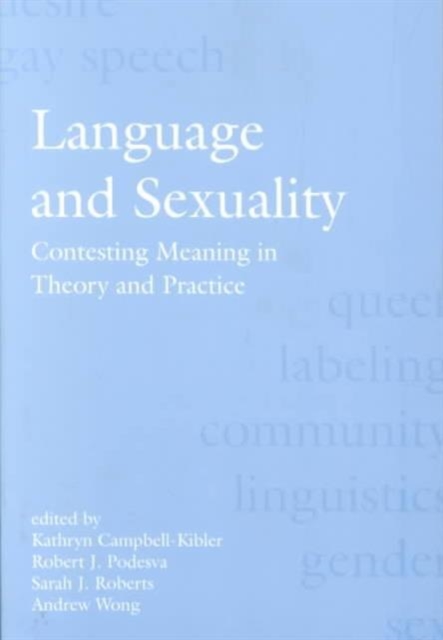 Language and Sexuality : Contesting Meaning in Theory and Practice, Paperback / softback Book