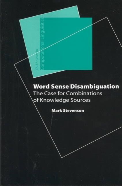 Word Sense Disambiguation, Paperback / softback Book