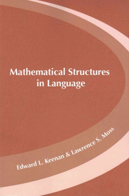 Mathematical Structures in Languages, Paperback / softback Book