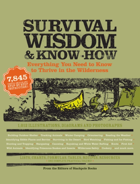 Survival Wisdom & Know How : Everything You Need to Know to Subsist in the Wilderness, Paperback / softback Book