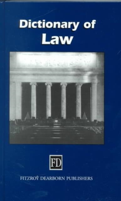 Dictionary of Law, Hardback Book
