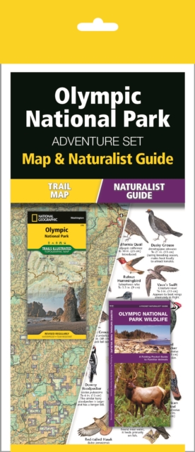 Olympic National Park Adventure Set : Map & Naturalist Guide, Kit Book