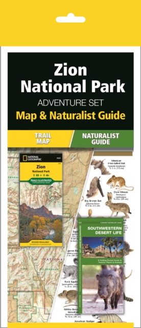 Zion National Park Adventure Set : Map & Naturalist Guide, Kit Book