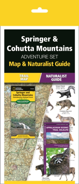 Springer & Cohutta Mountains Adventure Set : Map & Naturalist Guide, Kit Book